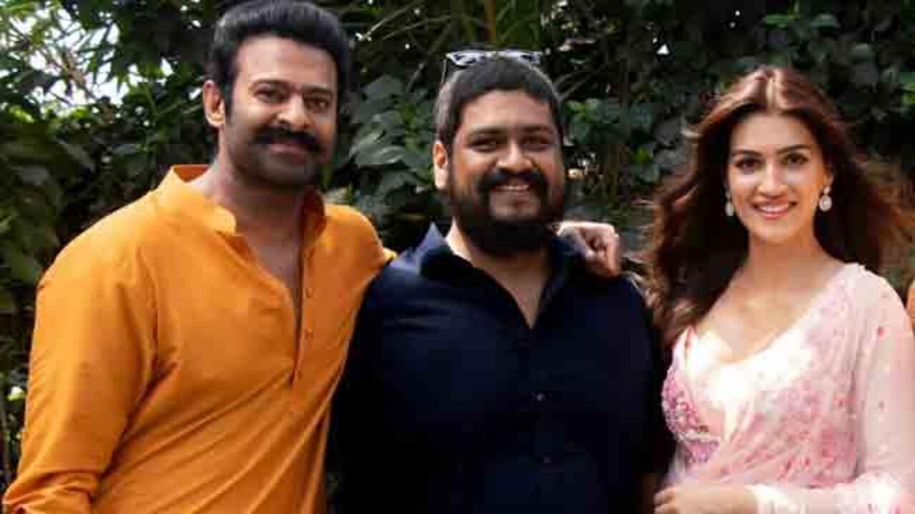 Prabhas Adipurush Poster Launch on Banks of Sarayu in Ayodhya