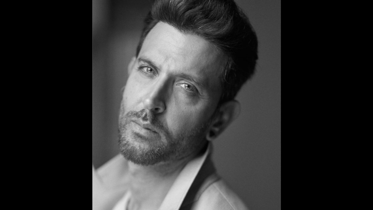 Hrithik Roshan looks dapper in this monochromatic picture