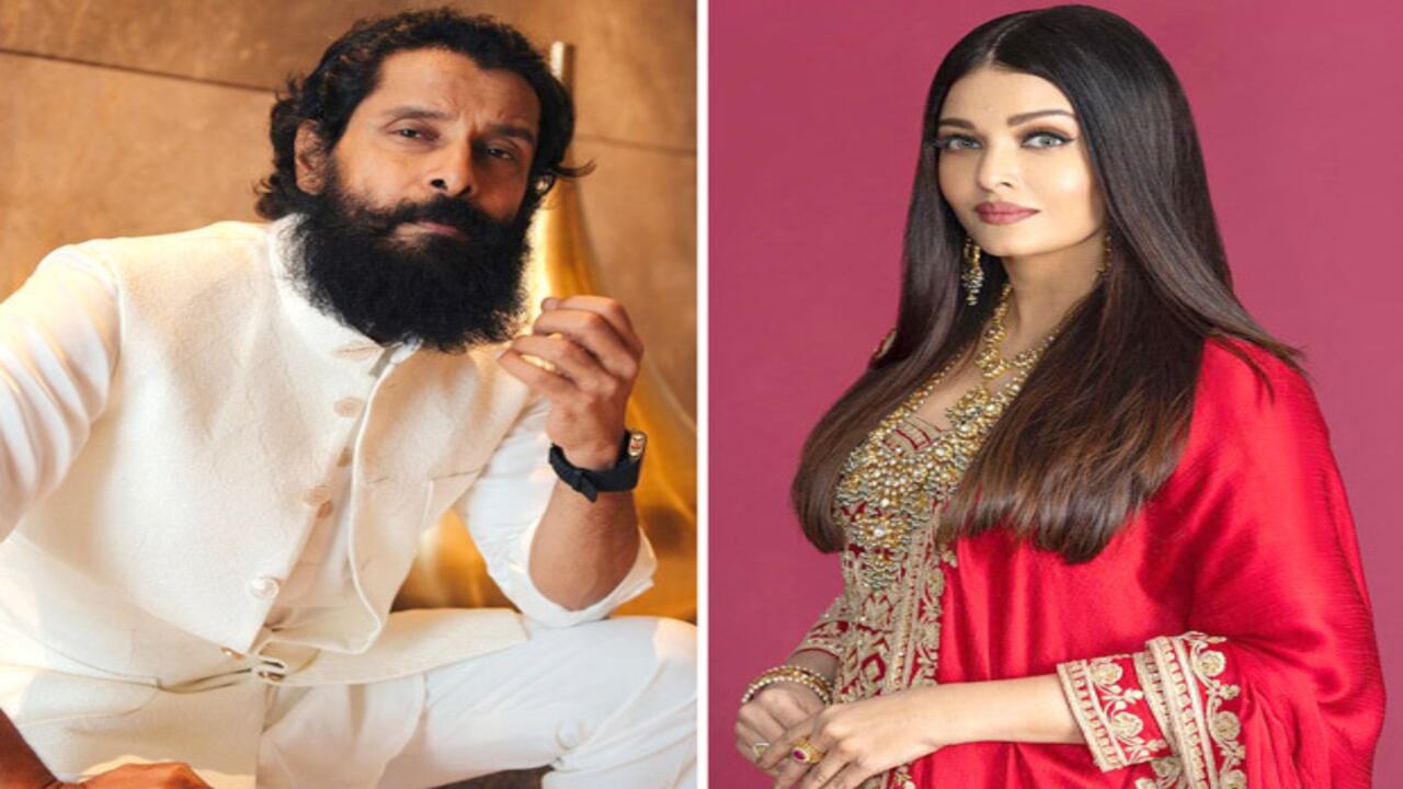 Vikram lauded his co-star Aishwarya Rai Bachchan during a press conference in Delhi