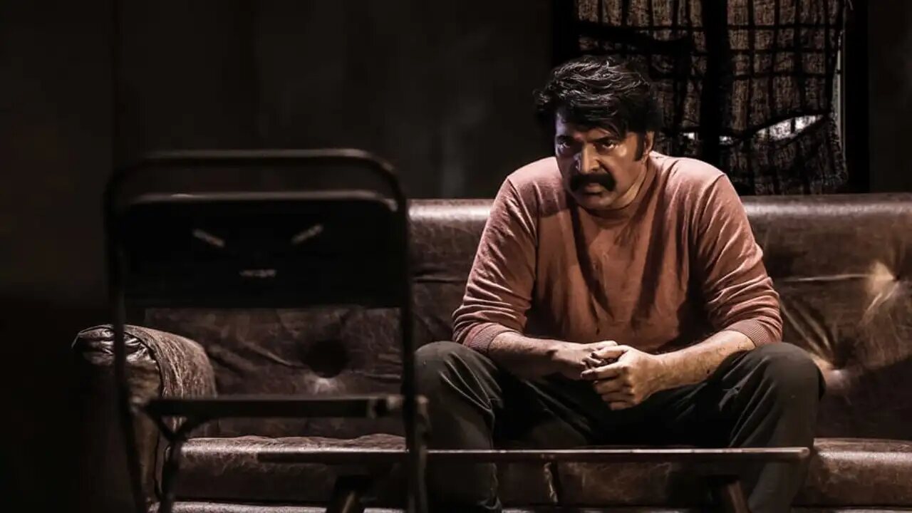 Latest poster from superstar Mammootty’s upcoming thriller, Rorschach