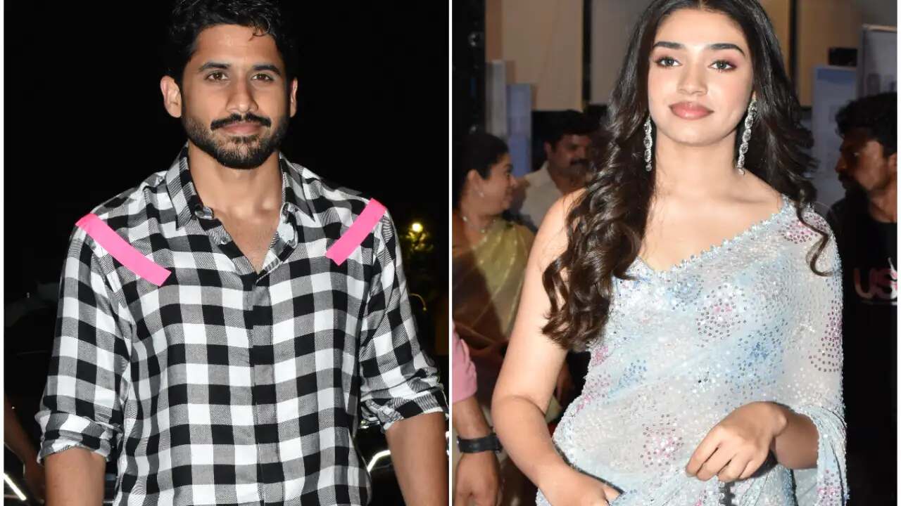Aa Ammayi Gurinchi Meeku: Sudheer Babu & Krithi Shetty look perfect; Naga Chaitanya aces casual attire