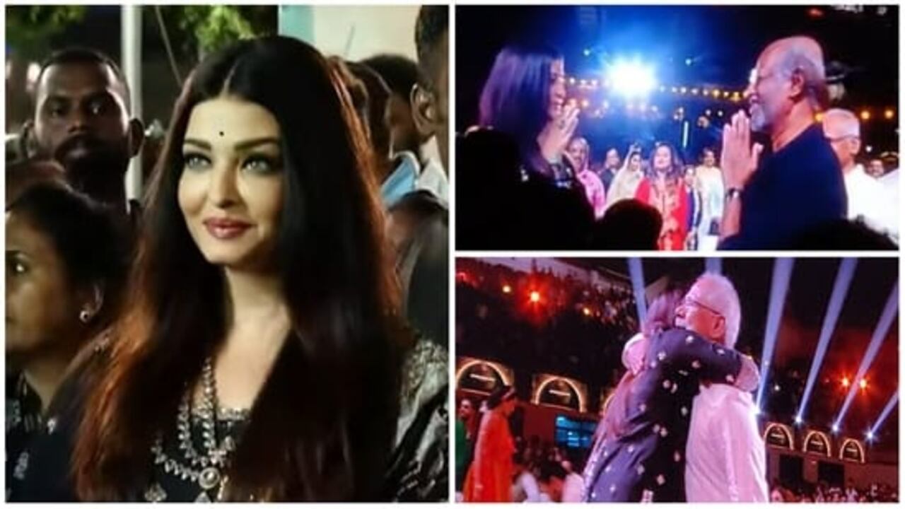 Ponniyin Selvan Event: Aishwarya Rai Bachchan touches Rajinikanth’s feet