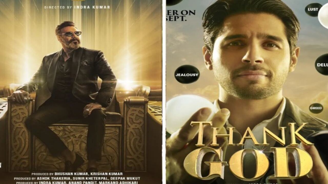 Thank God Trailer: ‘Common man’ Sidharth Malhotra challenges the bookkeeper of Heaven ‘Chitragupt’ Ajay Devgn in this elaborate game of life