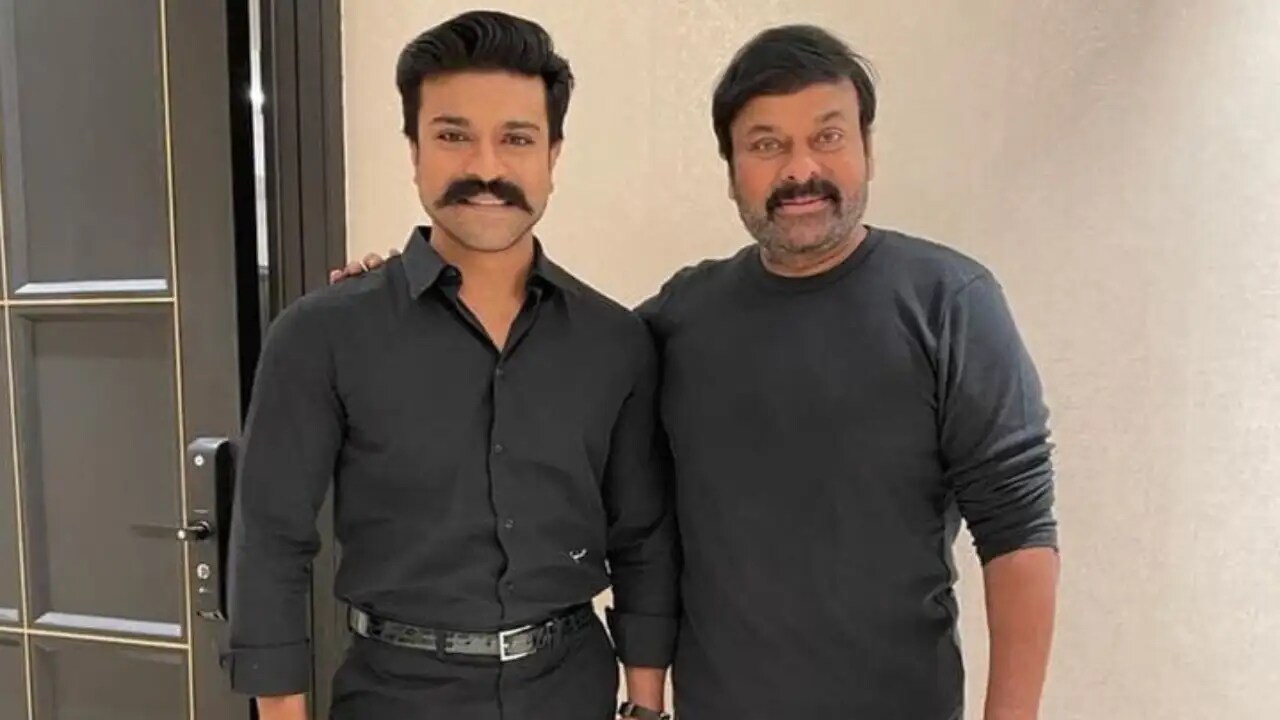 Chiranjeevi reacts to Ram Charan being nominated under best actor in Oscars for RRR