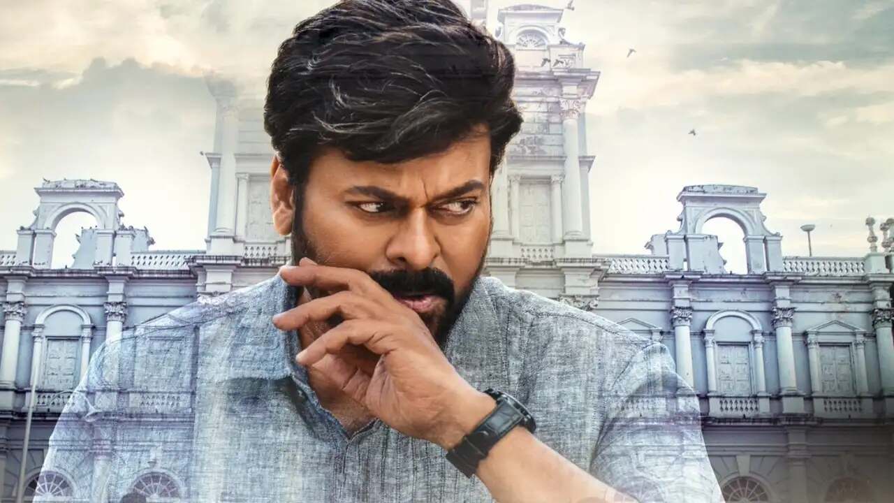The title track from Chiranjeevi starrer GodFather is out