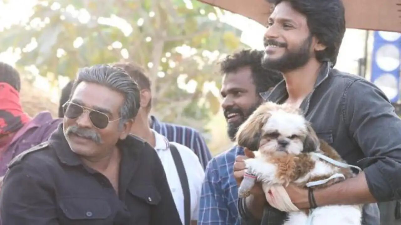 Sundeep Kishan shared some BTS photos with Vijay Sethupathi and Varalaxmi Sarathkumar from their upcoming drama Michael