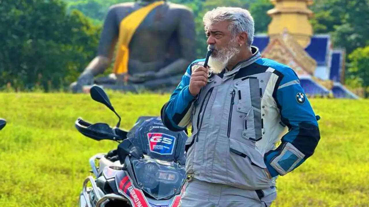 Vignesh Shivan shares Ajith Kumar’s photo, calls it ‘A Storm before the calm’