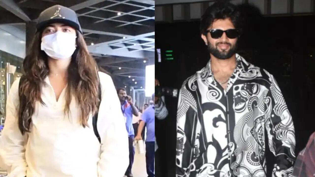 Vijay Deverakonda and Rashmika Mandanna return from their short vacay in Maldives