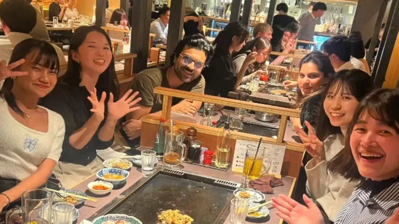 Ram Charan enjoys time in Japan with Upasana Kamineni and friends