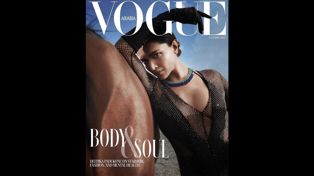 Deepika Padukone takes over on the cover of Vogue Arabia magazine’s October issue
