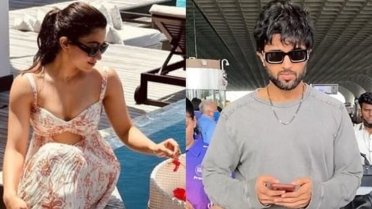 Rashmik Mandanna wore Vijay Deverakonda’s sunglasses for pic
