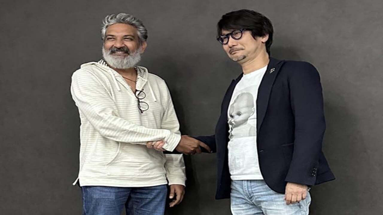SS Rajamouli meets video game creator Hideo Kojima in Japan