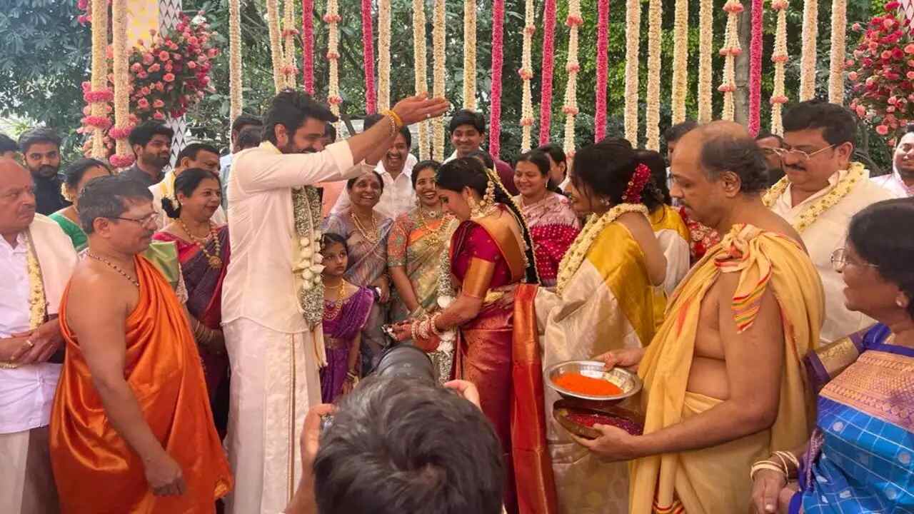 Naga Shaurya gets married to Anusha Shetty