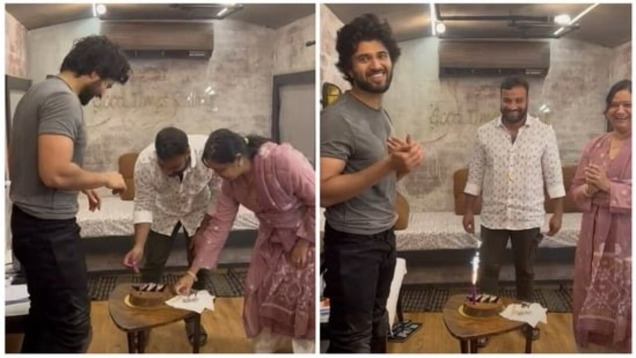 Vijay Deverakonda celebrates bodyguard’s birthday, fans are impressed his gesture