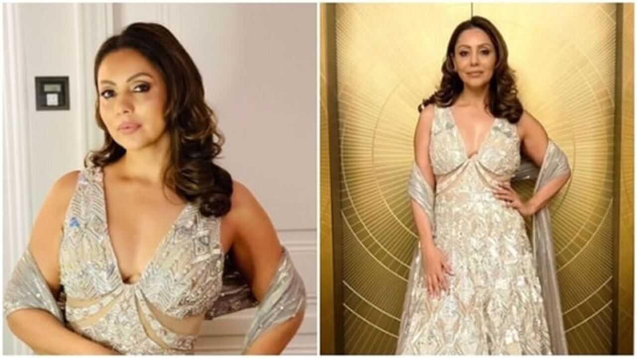 Gauri Khan sets fashion goals higher in a sizzling silver gown