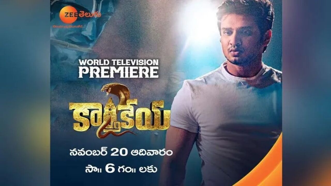 ‘Karthikeya 2’ to be released on November 20th on Zee Telugu