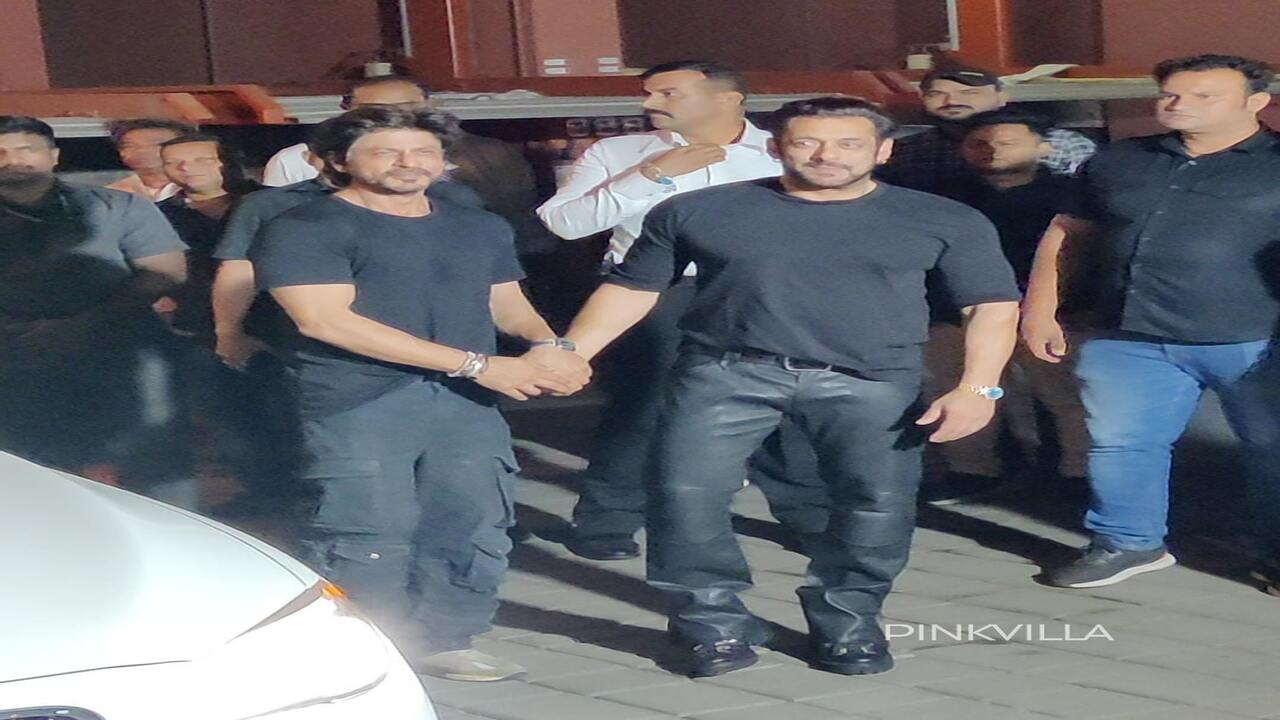 Salman Khan cuts birthday cake with paps; Shahrukh Khan Attends