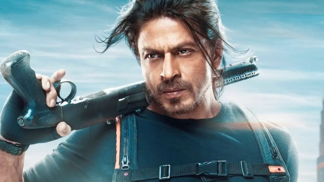 Shah Rukh Khan looks intense in the new poster from Pathaan