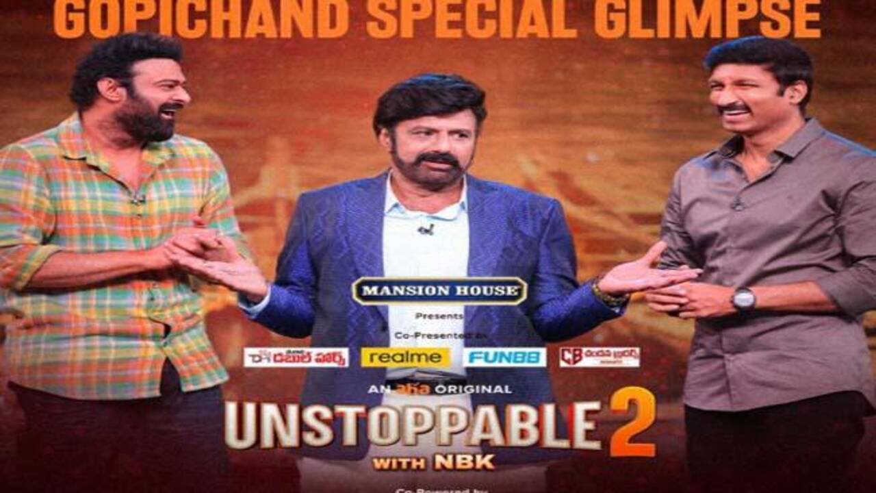 Prabhas Unstoppable With NBK Episode On Big Screen
