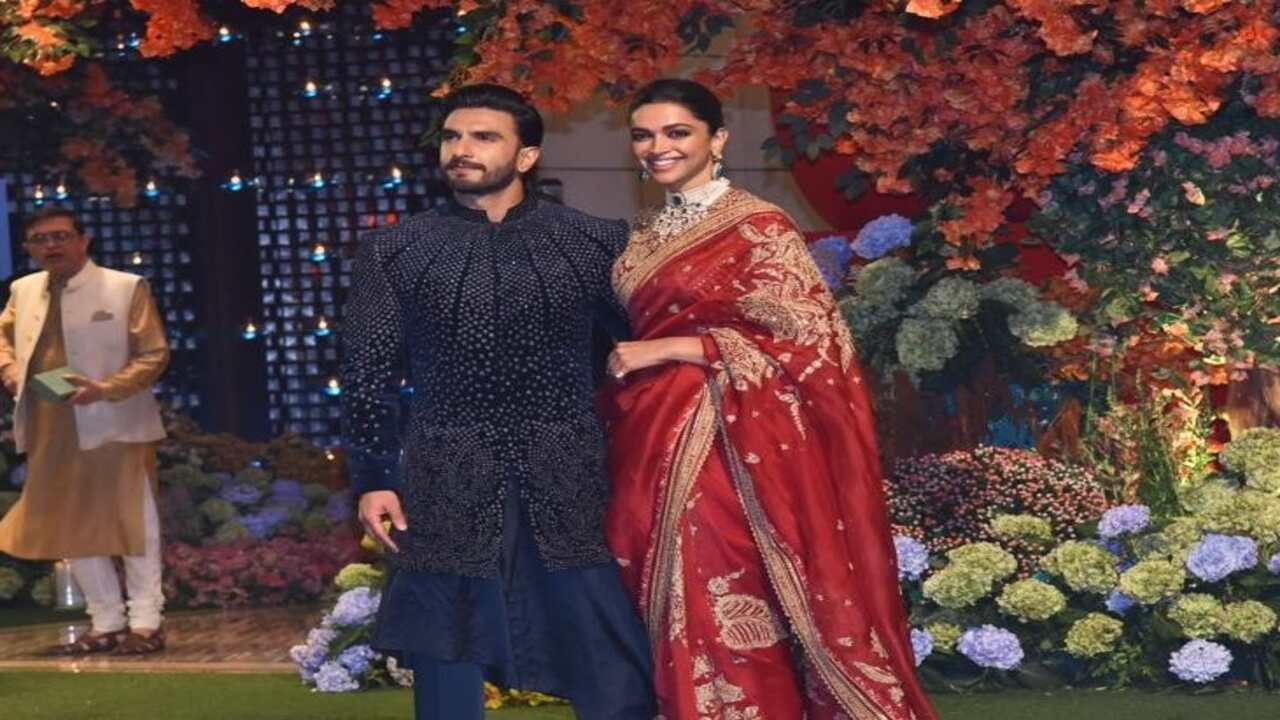 Ranveer Singh and Deepika Padukone gave couple goals as they arrived in stylish entry at Anant Ambani and Radhika Merchant’s engagement bash