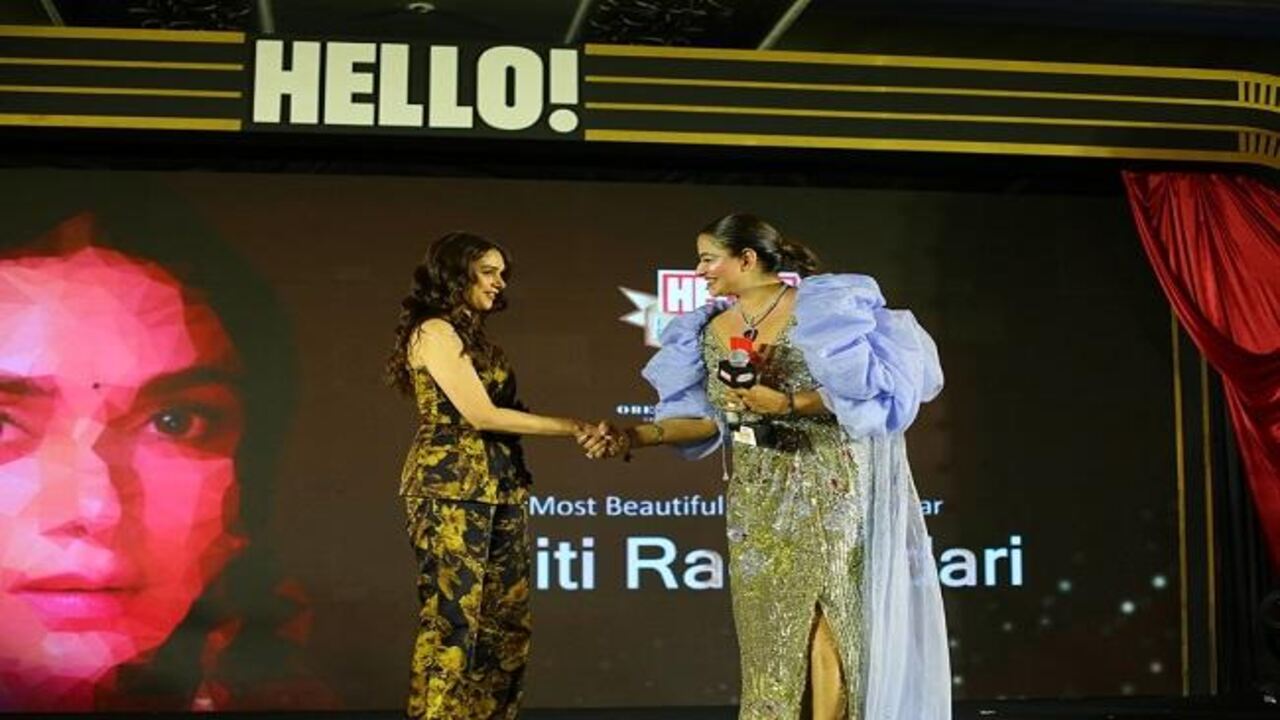 Aditi Rao Hydari is Most Beautiful Face Of The Year at HELLO Hall of Fame