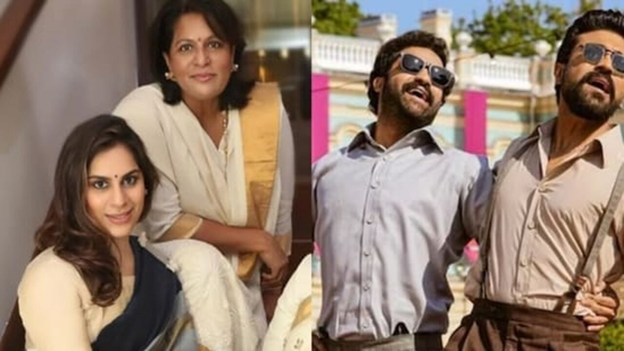Ram Charan’s mother-in-law dances to Naatu Naatu, wife Upasana feels ‘proud’