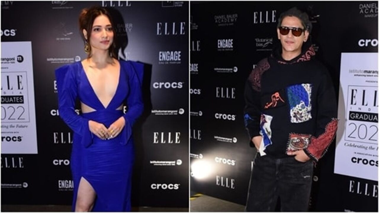 Rumoured couple Tamannaah Bhatia and Vijay Varma steal the night in stylish looks at an event