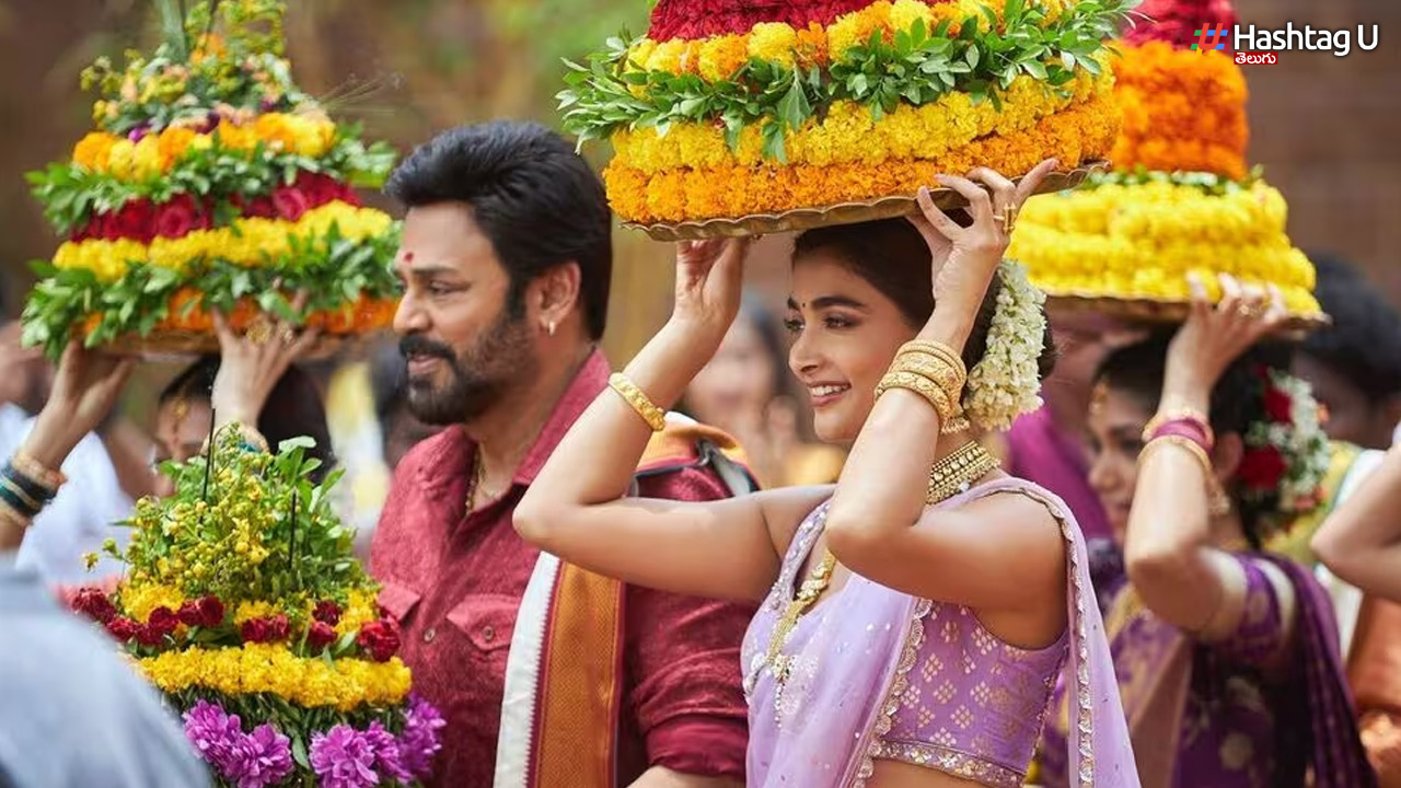 “BattuKamma” song in “Kisi ka bhai kisi ki jaan” is creating a buzz with Salman Khan and Puja Hegde’s special appearance