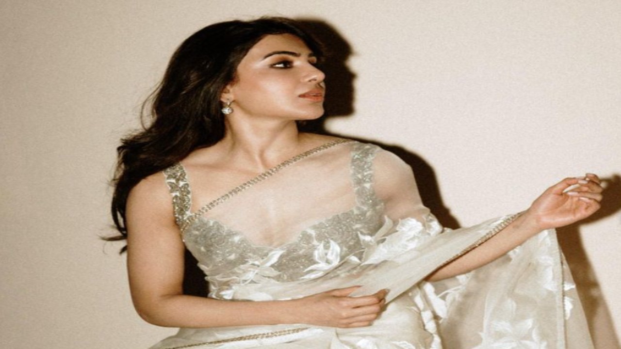 Samantha Akkineni Sizzles in See-Through Saree in Latest Instagram Post