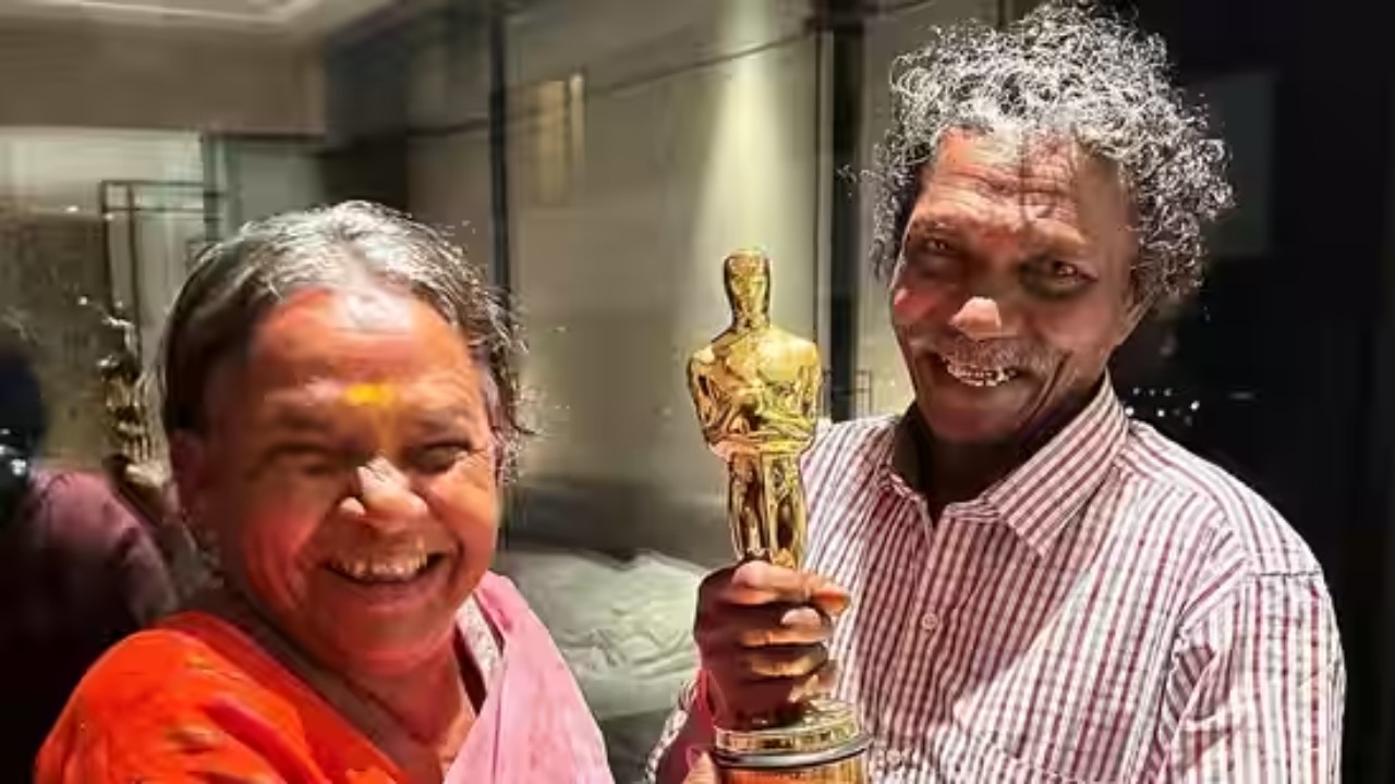 “The Elephant Whisperers’ Bomman and Belli Celebrate Well-Deserved Oscar Win”