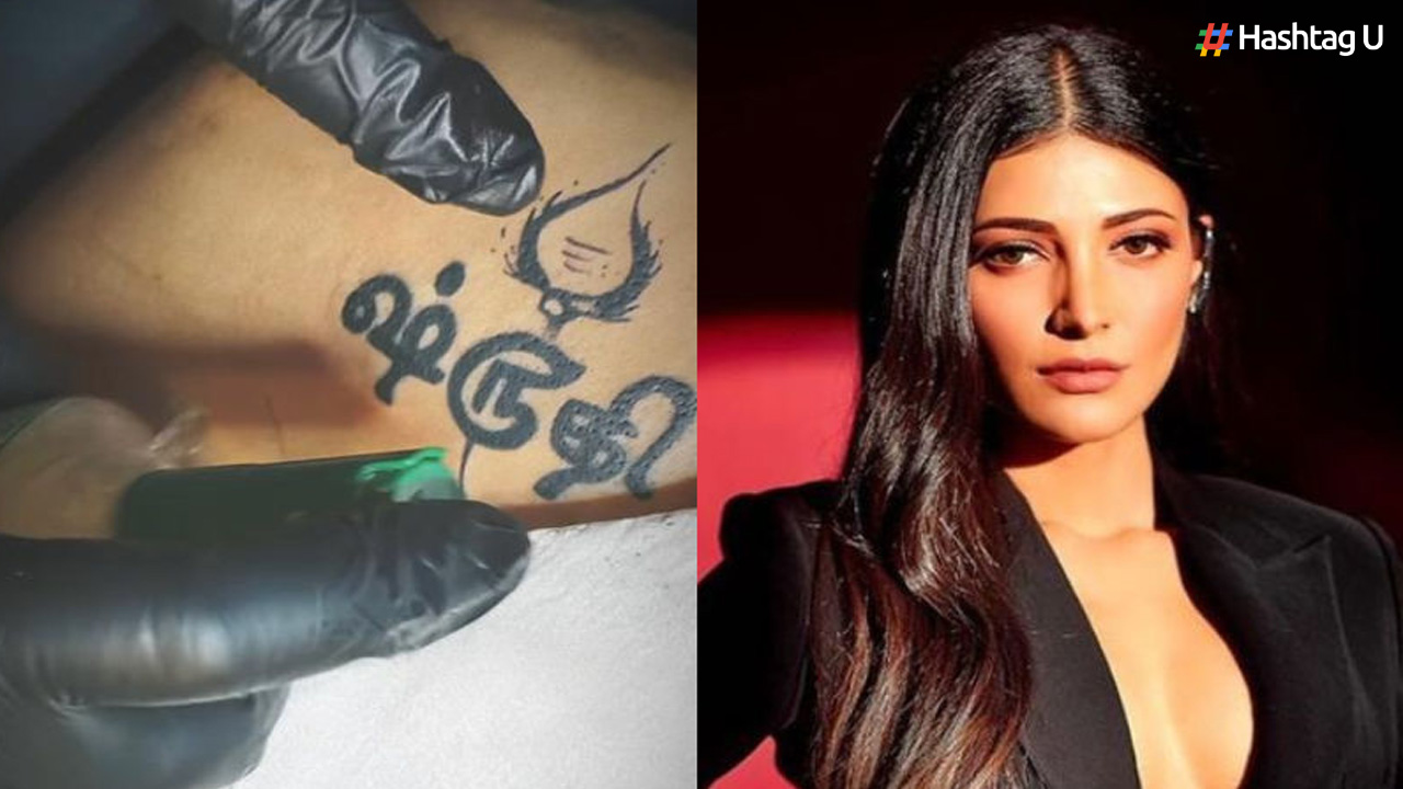 Shruti Haasan’s New Tattoo Depicts Her Love for Lord Murugan’s Vel