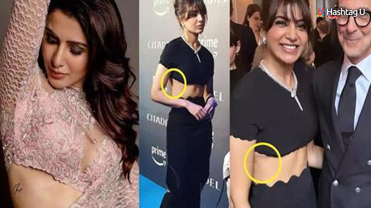 Samantha Ruth Prabhu’s ‘Chay’ Tattoo Spotted in Citadel Premiere Photos
