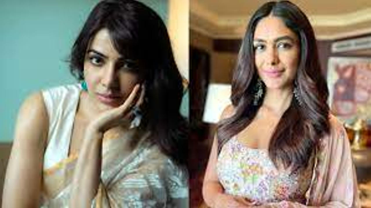 Samantha reacts to Mrunal Thakur’s wish to work with her