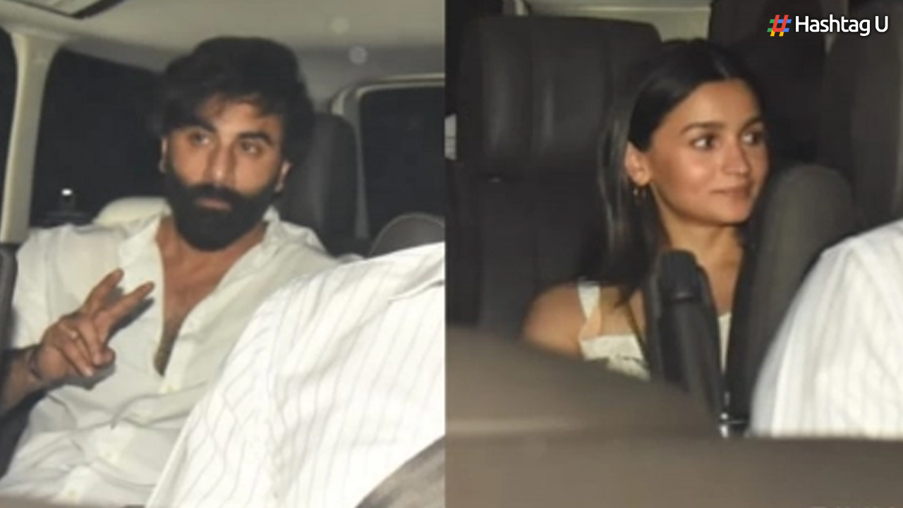 Alia Bhatt and Ranbir Kapoor Twin in White at Karan Johar’s House Party, Setting Couple Goals