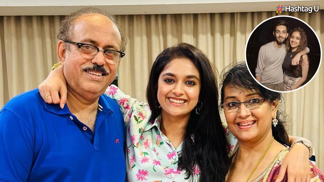 Keerthy Suresh’s Father Dispels Marriage Rumours, Clarifies Viral Pic with Friend