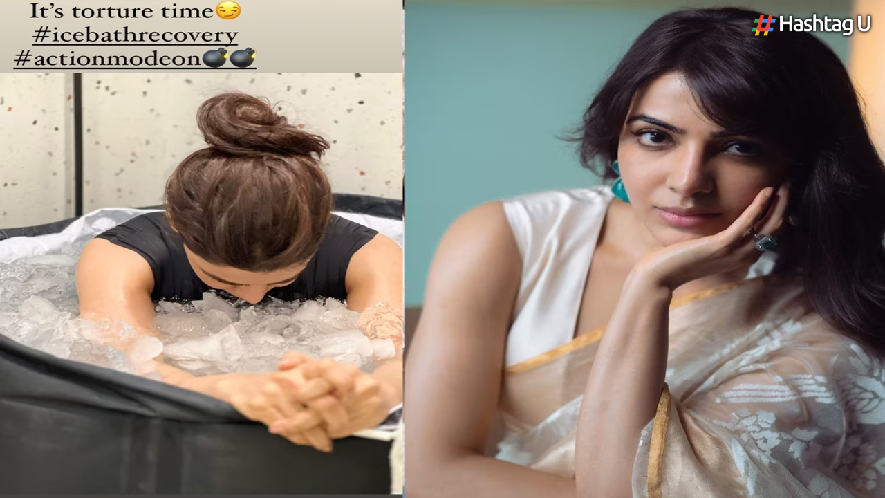 Samantha Ruth Prabhu’s Ice Bath Therapy for Recovery and Fitness