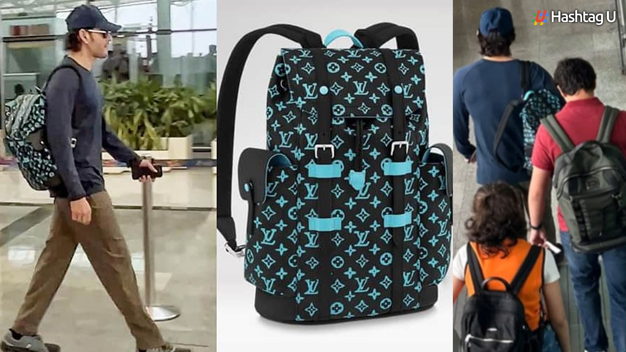 Tollywood superstar Mahesh Babu carries a Louis Vuitton backpack worth Rs 4 lakh!