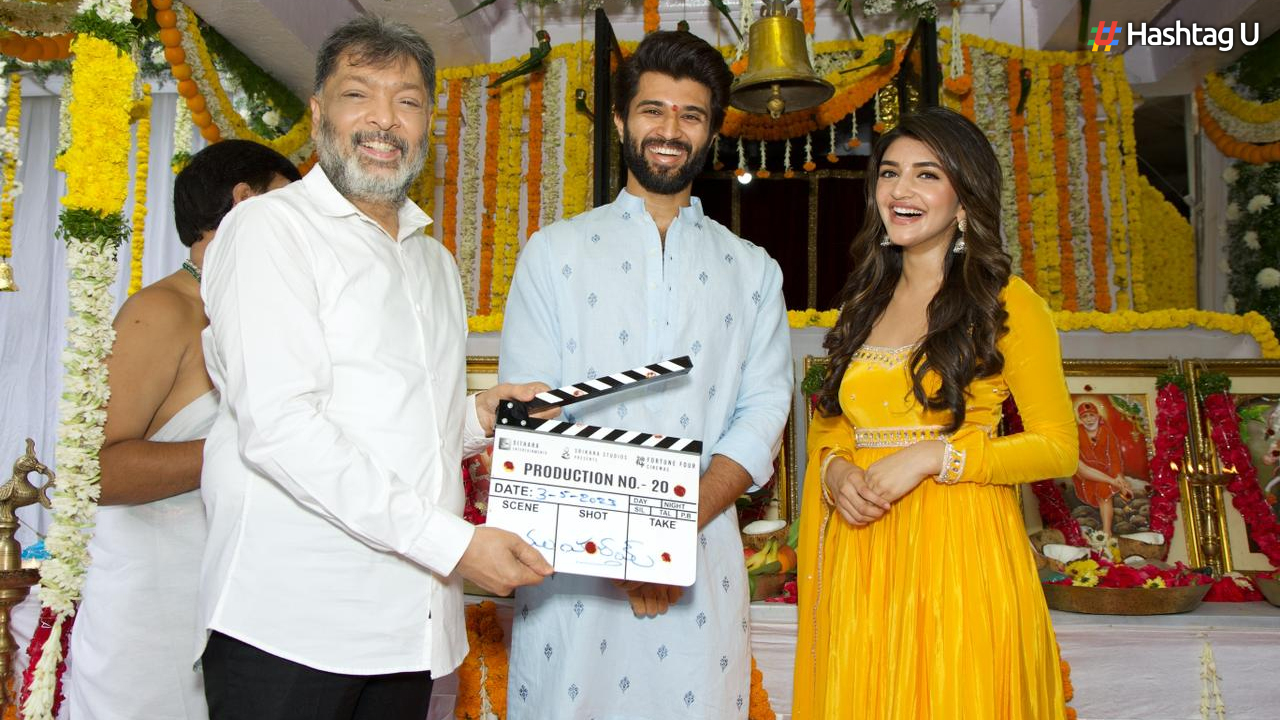 Vijay Deverakonda’s upcoming film VD12 officially launched with a pooja ceremony in Hyderabad