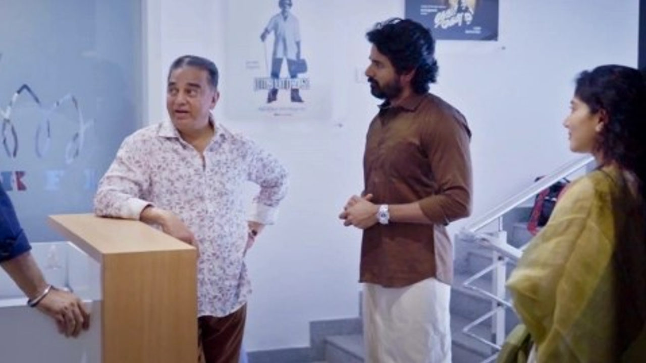 Sivakarthikeyan starrer SK21 goes on floor; Kamal Haasan blesses the team with his presence
