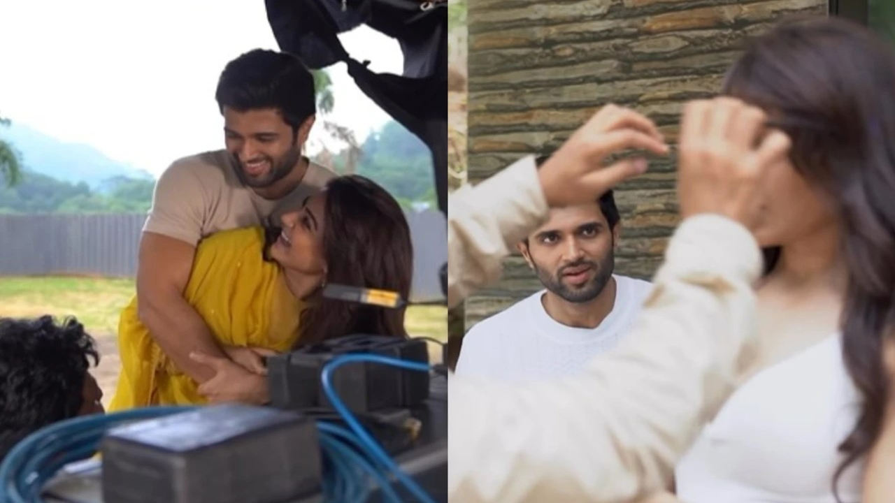 Vijay Deverakonda shares BTS video from the sets of Khushi