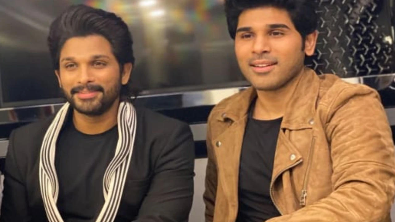 Allu Arjun wishes brother Allu Sirish on his birthday amid rumours of clash