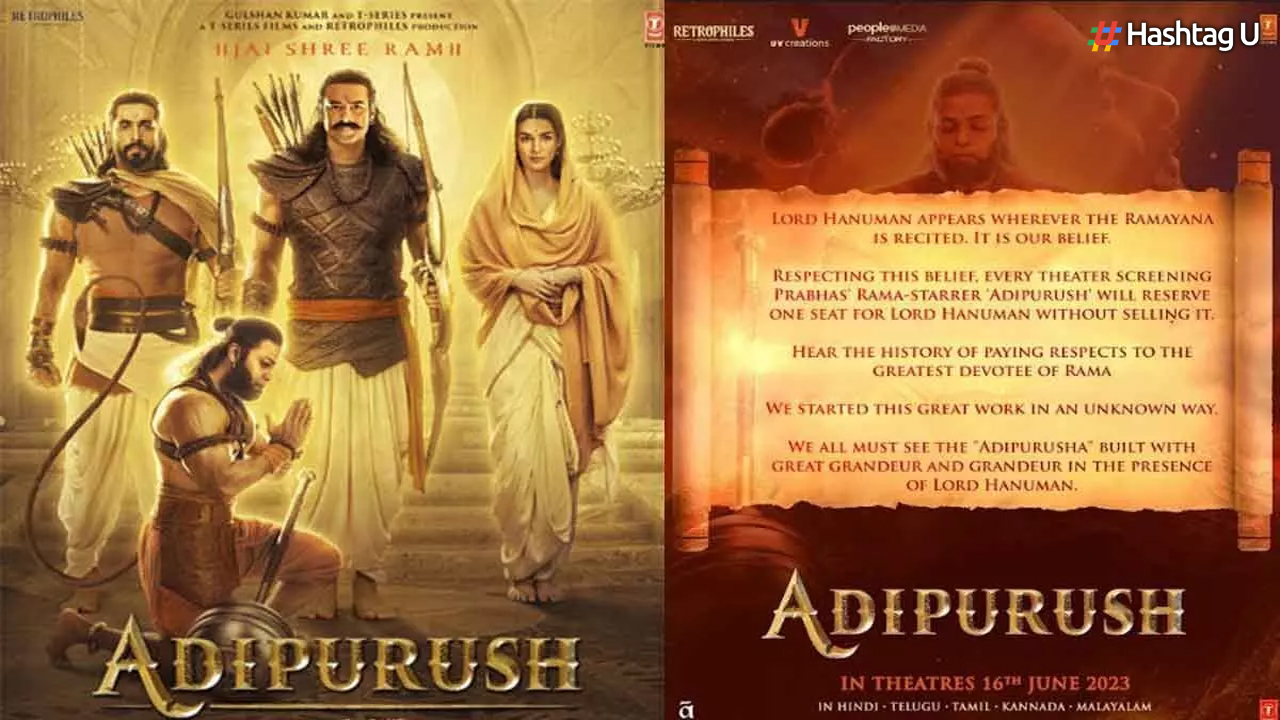 Adipurush: Prabhas and Kriti Sanon Starrer to Reserve Seat for Lord Hanuman in Theatres
