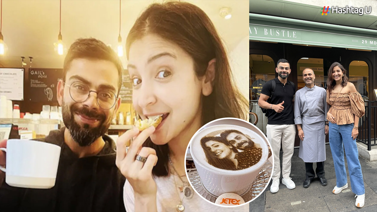 Anushka Sharma and Virat Kohli’s Adorable Picture from a London Cafe Melts Hearts