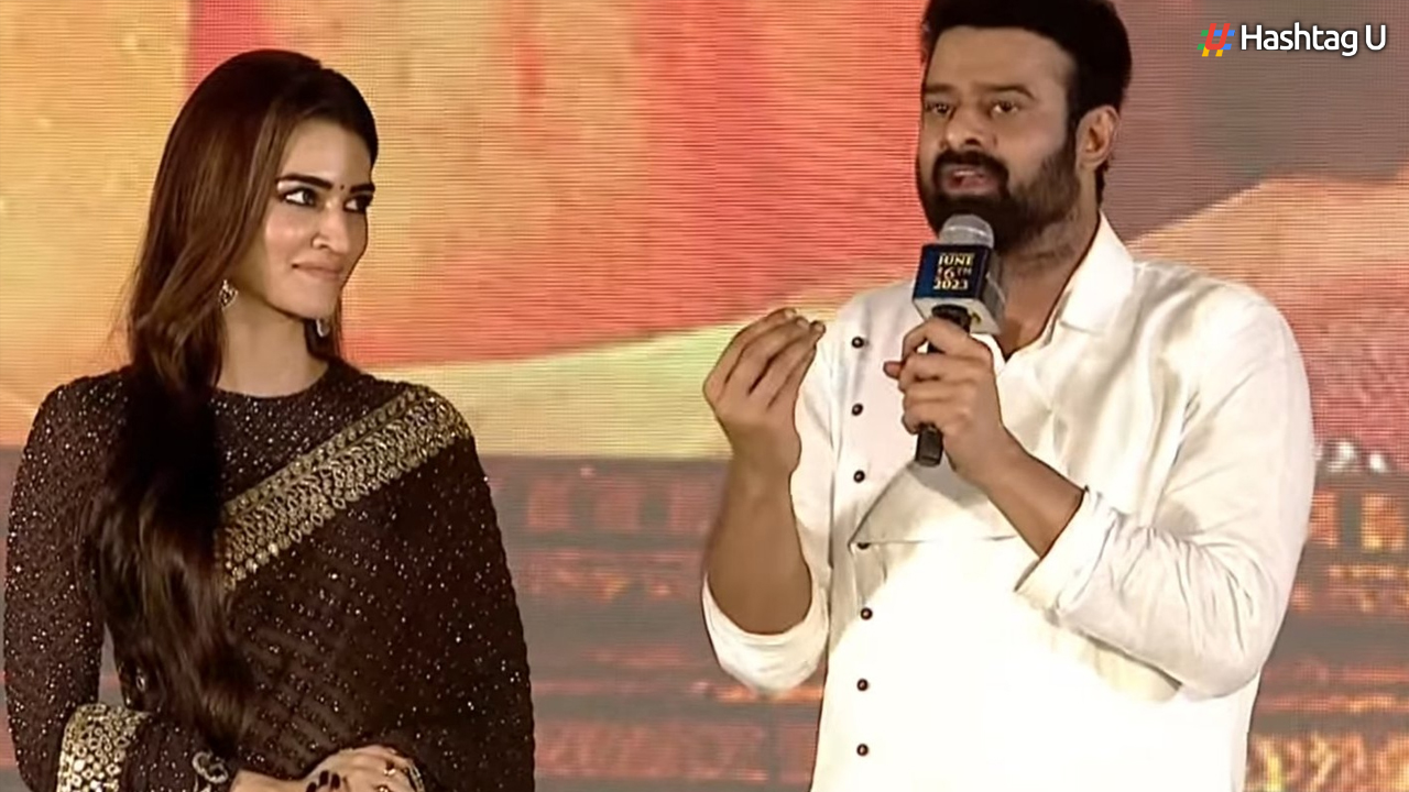 Prabhas Delights Fans with Heartfelt Speech at Adipurush Event in Tirupati, Reveals Marriage Plans