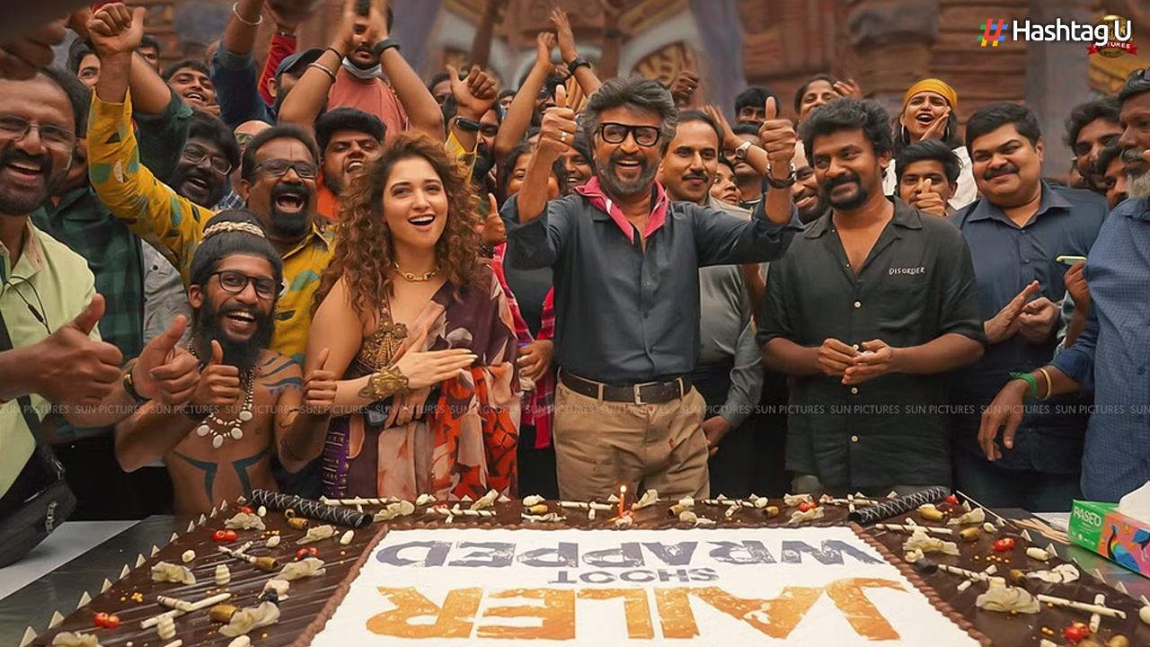 Rajinikanth’s Action Thriller ‘Jailer’ Wraps Up Shooting with Grand Celebration on Sets