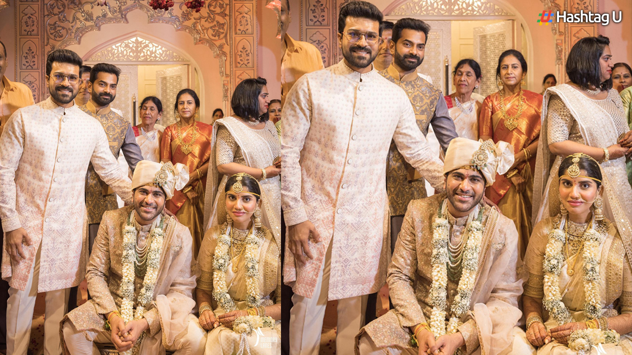 Ram Charan Attends Close Friend Sharwanand’s Grand Wedding in Jaipur, Shares Joyous Moments