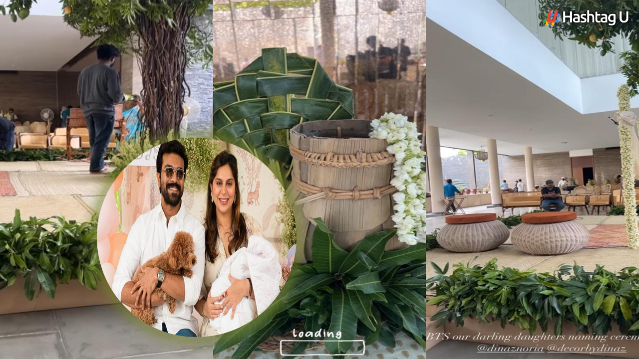 Ram Charan and Upasana’s Baby Girl Set for Name-Keeping Ceremony; Grand Celebrations Underway