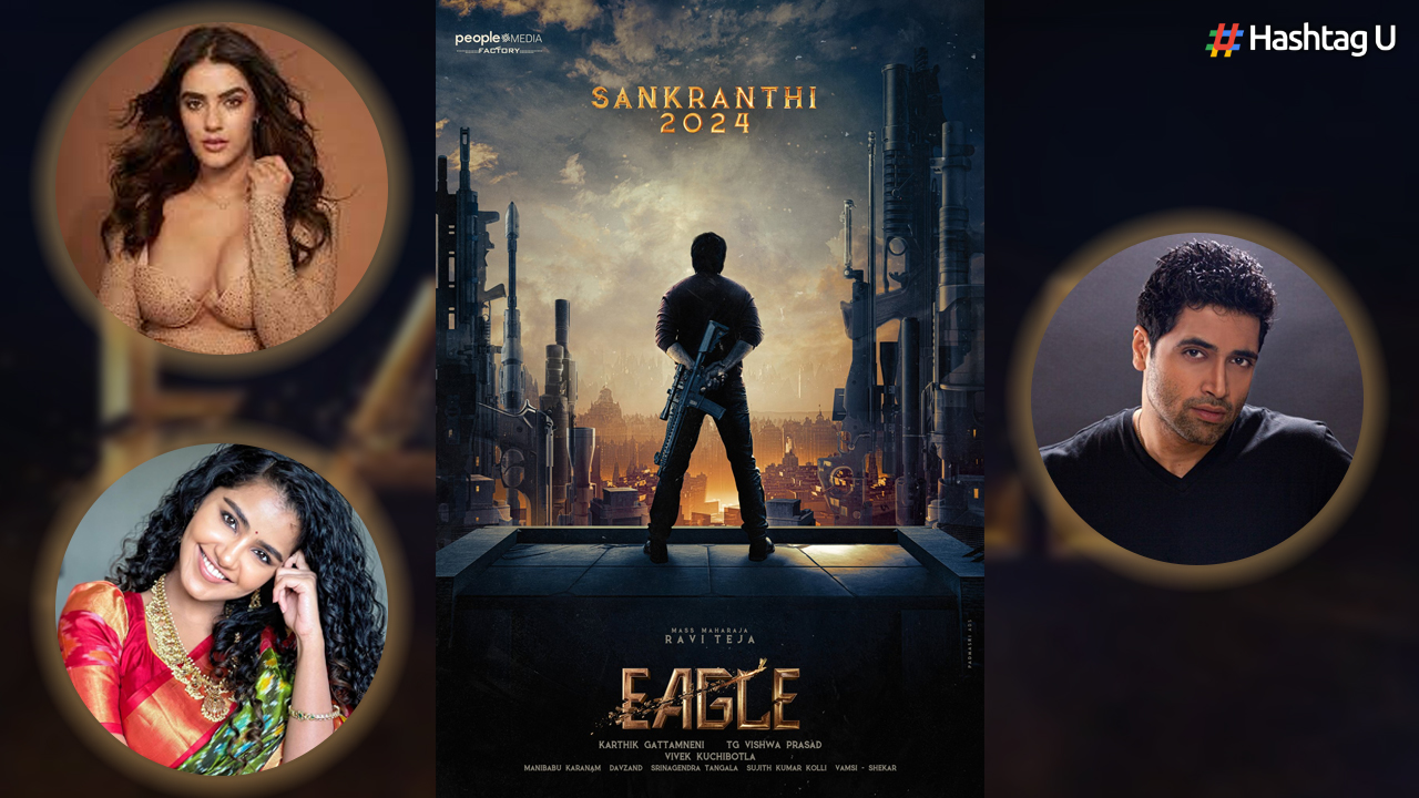 Ravi Teja Announces His Next Film “Eagle” with Anupama Parameshwaran and Kavya Thapar