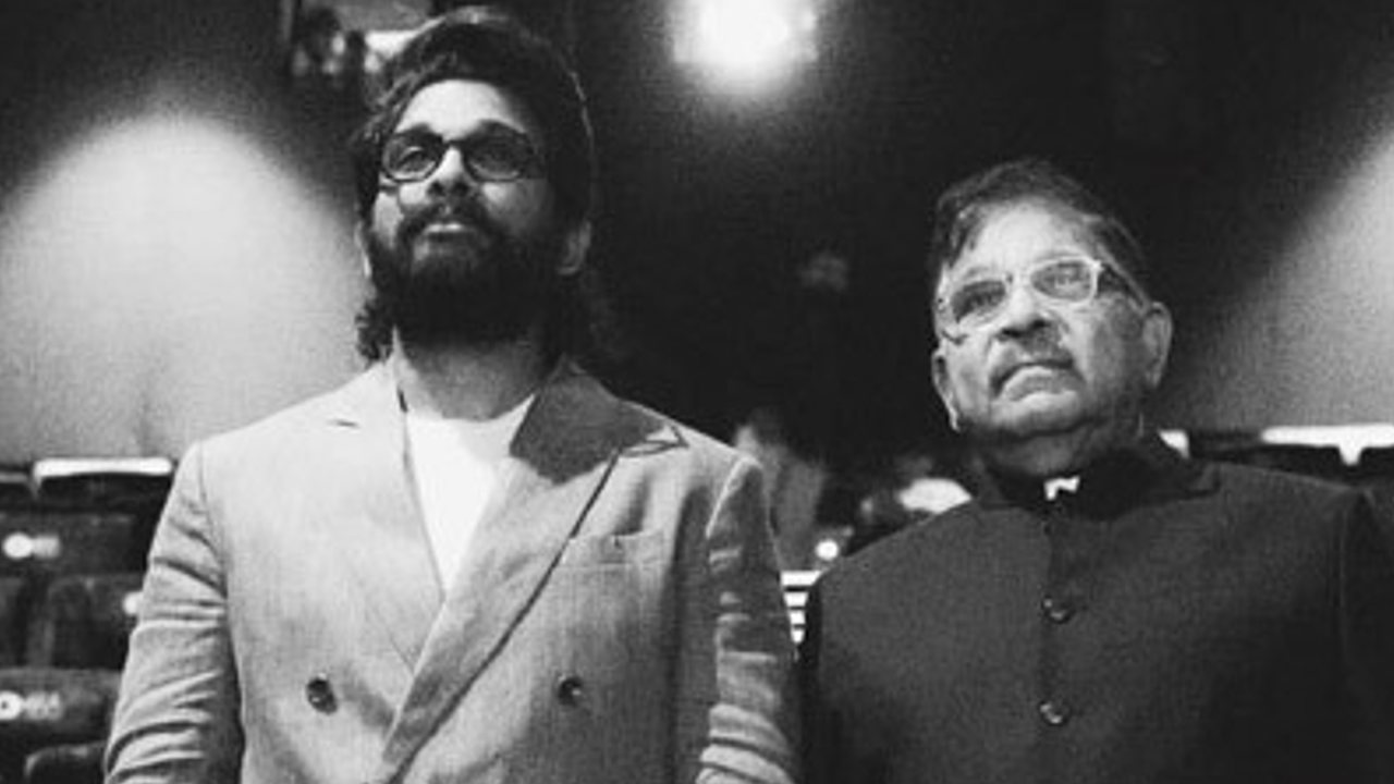 Allu Arjun wishes father Allu Aravind on Father’s Day