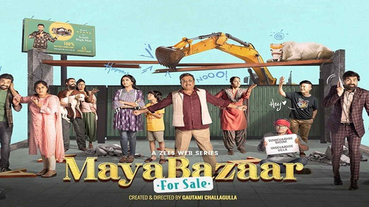 ZEE5 collaborates with Rana Daggubati’s Spirit Media for Telugu original Maya Bazaar For Sale